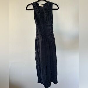 Max Studio Black Dress with Intricate Design